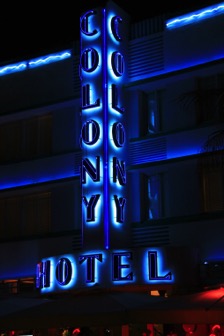20110524 2155 A FLORIDE - MIAMI - Ocean Drive - Colony Hotel - 400D - copie