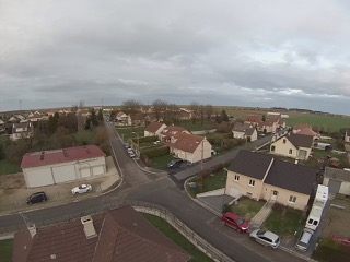 20151225 1600 A NOEL SAINT ETIENNE AU TEMPLE - Prise de vue drone DJII Phantom2 - A6000