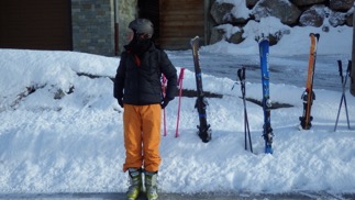 20160306 1030 B CHATEL - 1er jour de ski - Barbossine Super-Chatel Linga - Pierre - W3G