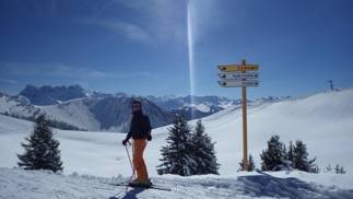20160309 1349 A CHATEL - 4eme jour de ski - Barbossine La Chapelle Super-Chatel Linga - W3G