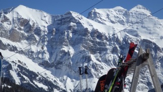 20160310 1539 A CHATEL - 5eme jour de ski - SUISSE - Les Crosets - Déjeuner Les Marmottes - W3G